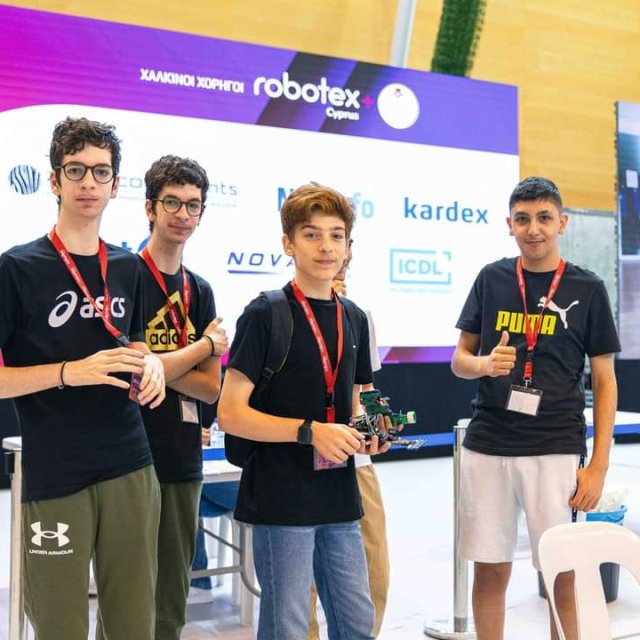Συμμετοχή στην Robotex Cyprus 2024